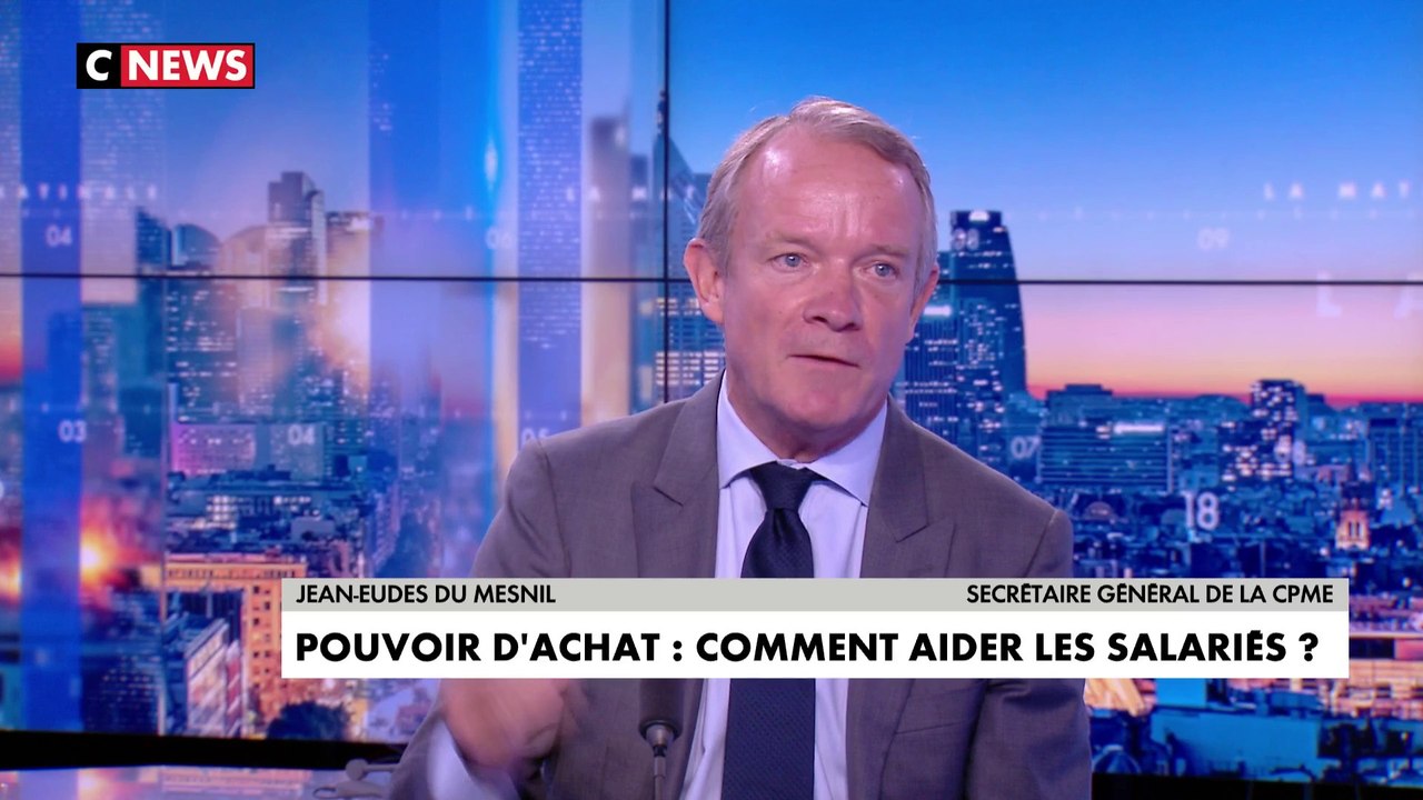 Jean-Eudes du Mesnil : «Distribuer du pouvoir d'achat à partir de ...