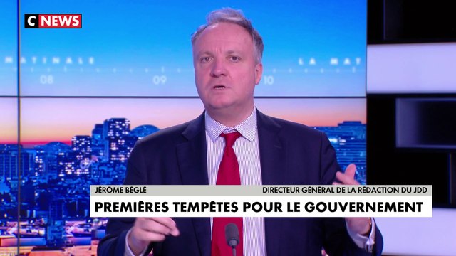 L'édito de Jérôme Béglé : «Premières tempêtes pour le gouvernement»