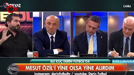 Fenerbahçe Başkanı Ali Koç'tan canlı yayında sert çıkış! "Boş konuşuyorsun!"