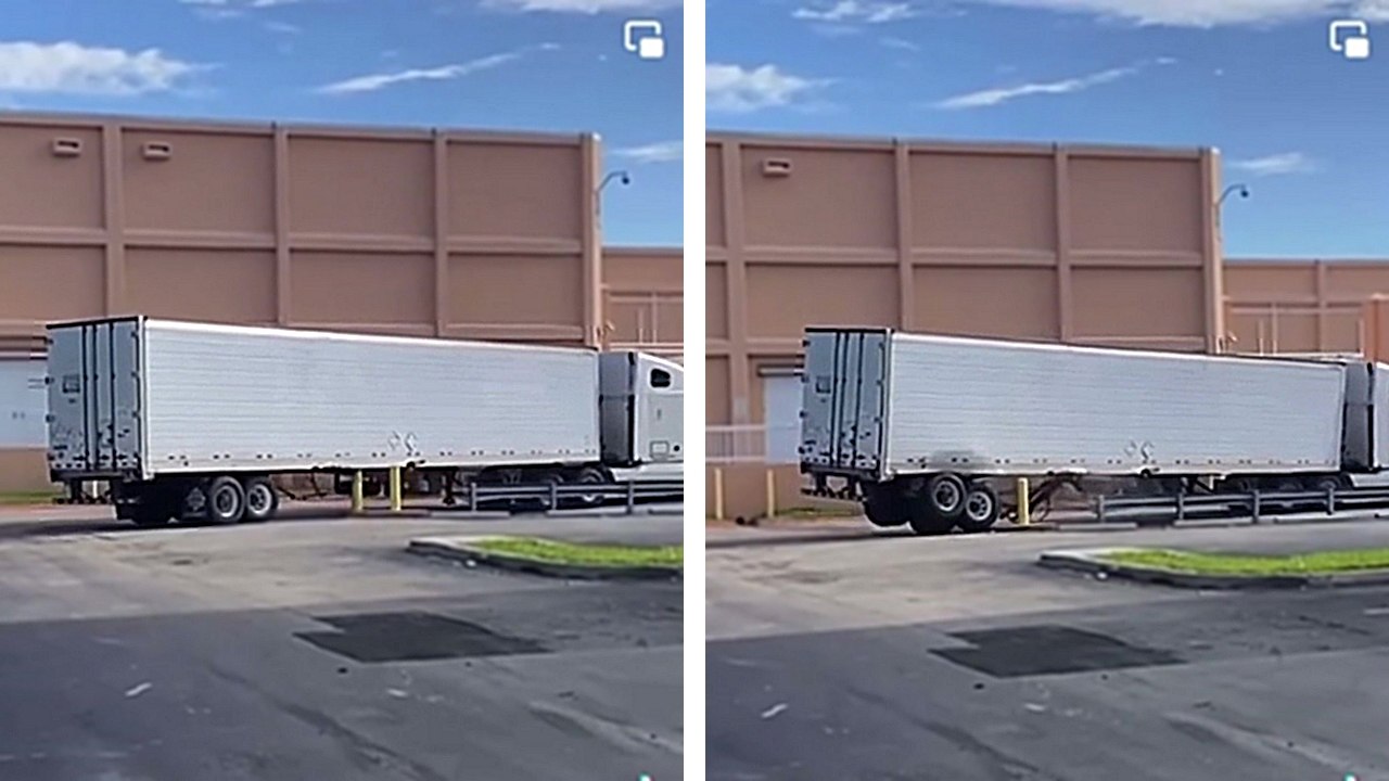 Quand un chauffeur de camion en a marre de manœuvrer