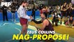 Zeus Collins proposal to girlfriend Pauline Redondo and interview