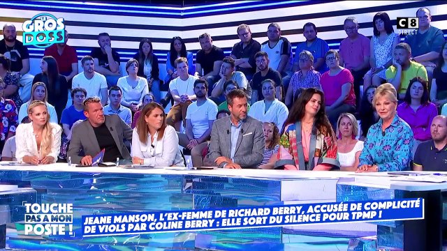 Richard Berry accusé d'inceste - Jeane Manson s'exprime dans « TPMP » après la condamnation de Coline Berry: « Je n’ai jamais fait du mal à cette fille » - VIDEO