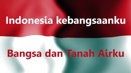 Lagu Indonesia Raya Dengan Intro dan Text