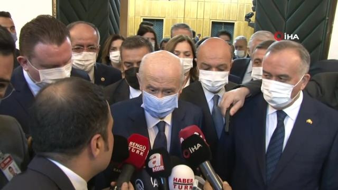 Bahçeli: "Sayın Cumhurbaşkanı terörle mücadelede kararlı duruşunu devam ettiriyor"