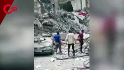 İran'da 10 katlı bina çökmüştü: Ölü sayısı 11'e yükseldi