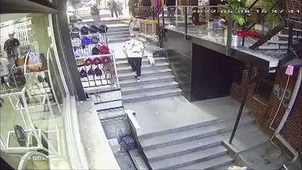 Kedi saldırısına uğrayan köpek ve sahibi neye uğradıklarını şaşırdı