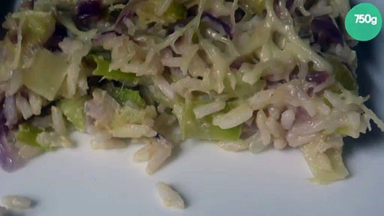 Poireaux au riz