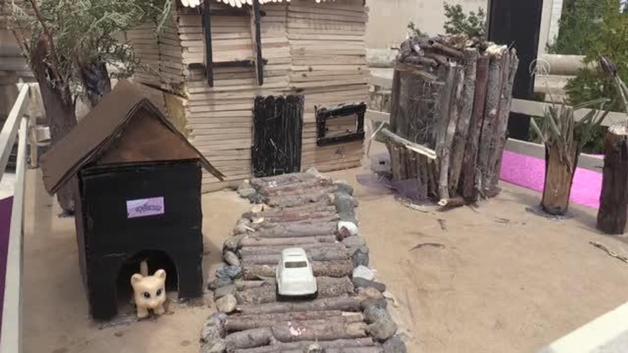 Sıfır atık geri dönüşüm sergisi açıldı