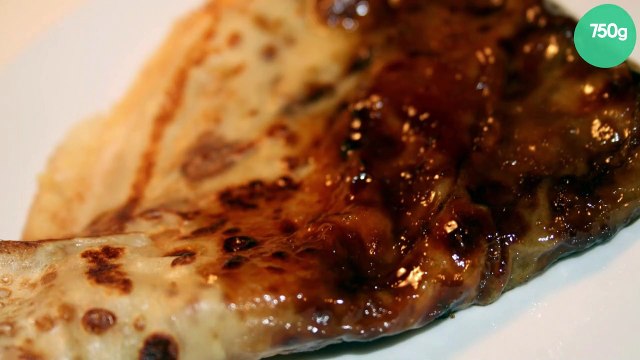 Crêpes croustillantes au caramel ou crêpes tatin