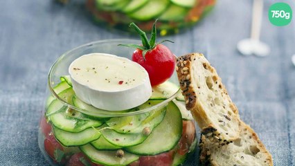 Carpaccio de courgettes, citron, coriandre