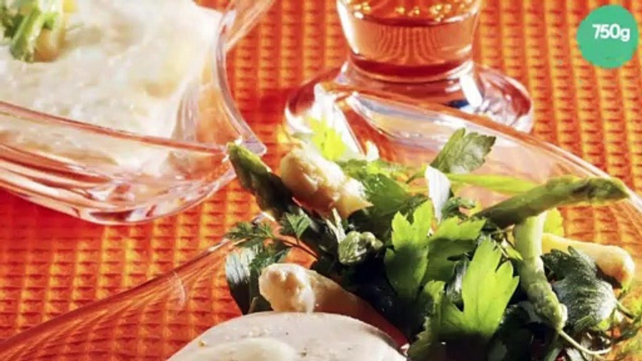 Blanc de volaille aux asperges blanches