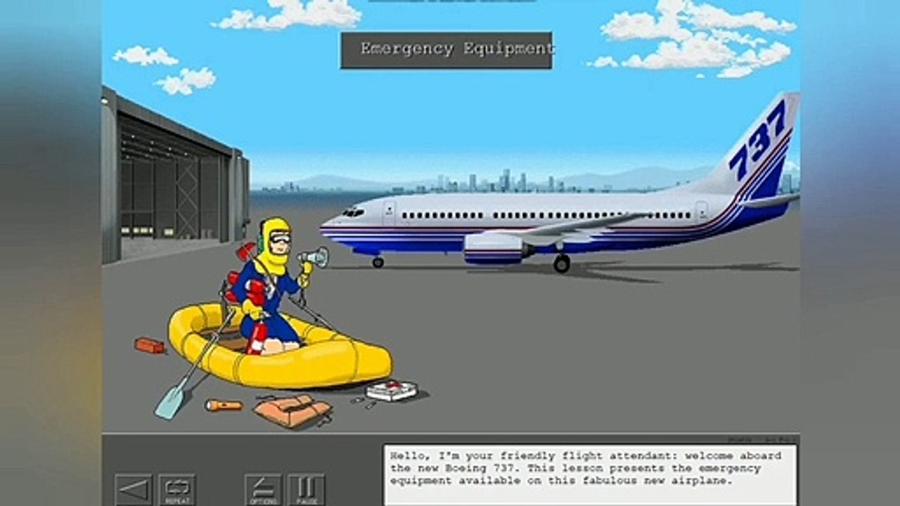 CBT BOEING 737-600_700_800_900 ATA 25 EMERGENCY EQUIPMENT