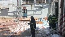 GAZİANTEP - Tekstil fabrikasının deposunda çıkan yangın söndürüldü