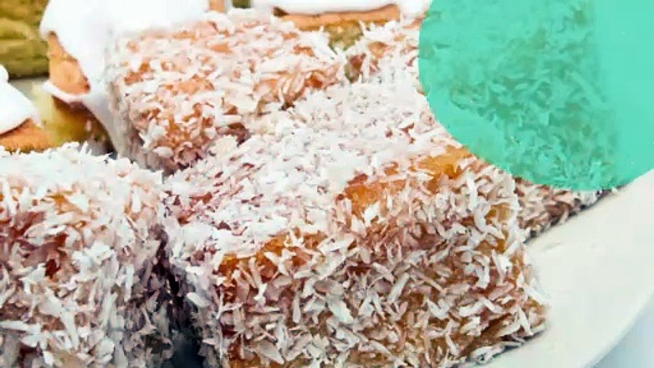 Carrés à la noix de coco