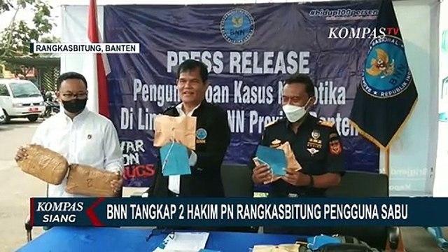 BNN Tangkap 2 Hakim PN Rangkasbitung Pemilik Sabu, Seluruh Pegawai Pengadilan Jalankan Tes Urine!
