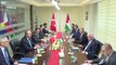 Dışişleri Bakanı Çavuşoğlu Filistin'de - Heyetler arası toplantı