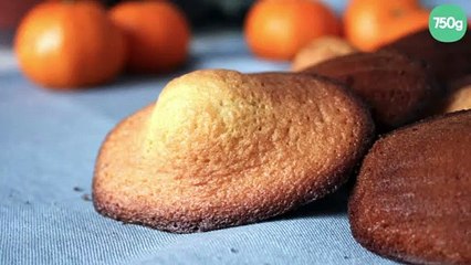 Madeleines à la mandarine de Calabre