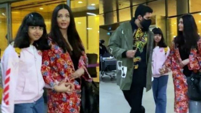 bachchan faily par dukho ka pahad l Aishwarya Rai, Abhishek Bachchan and Aaradhya returns to Mumbai from Cannes Film Festival