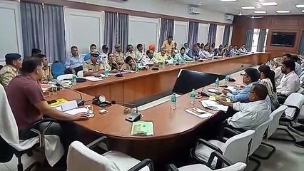 कांपलेक्स व वाहनों के खिलाफ होगी कार्रवाई, यातायात व्यवस्था के लिए  कलक्टर ने दिए निर्देश