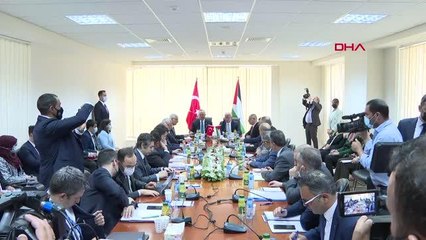 Çavuşoğlu, Türkiye-Filistin Ortak Komitesi 2'nci Toplantısına katıldı