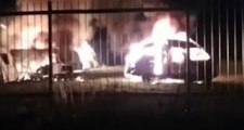 Torino - Incendio in un deposito di camper: sei distrutti (24.05.22)