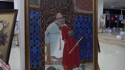 "7'den 70'e Her Yaşta Sanat" resim sergisi açıldı