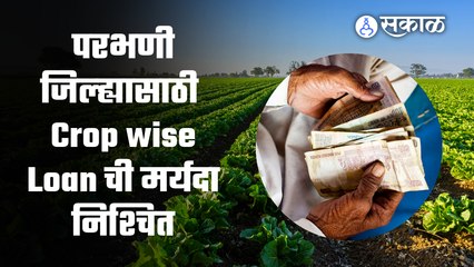 Parbhani | परभणी जिल्यात पीकनिहाय कसे मिळणार कर्ज ! | Sakal Media |