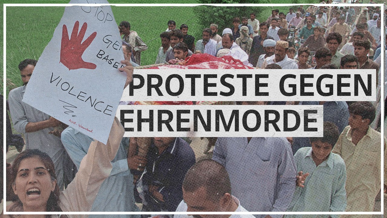 Pakistan Proteste gegen Gewalt an Frauen und Ehrenmorde
