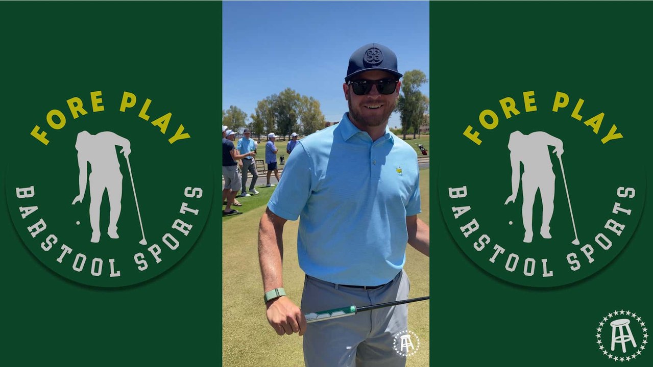 The Putting Green At The Barstool Classic Is A Madhouse video Dailymotion