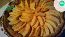 Tarte aux pommes facile à la fleur d'oranger