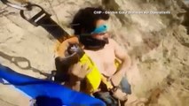 Etats-Unis : un homme coincé sur une falaise sauvé par l'appel d'un pêcheur