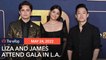 Liza Soberano and James Reid attend Gold Gala in Los Angeles