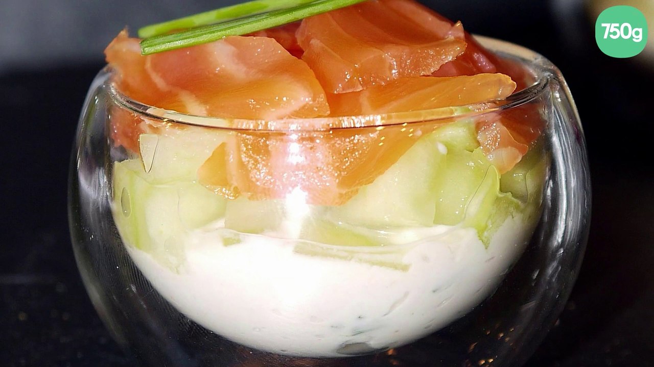 Verrine tricolore maison