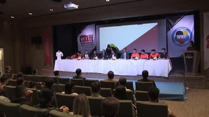 GAZİANTEP - 57. Avrupa Büyükler Karate Şampiyonası'nın lansmanı yapıldı