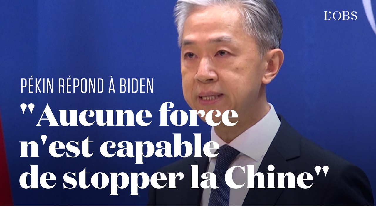 La Chine affirme que les remarques de Biden sur Taïwan auront des "conséquences irrémédiables"