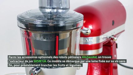 Test Extracteur de jus KitchenAid 5KSM1JA : un accessoire dans la cour des grands