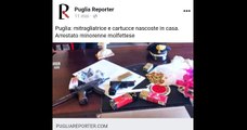 https://www.pugliareporter.com/ Puglia: mitragliatrice e cartucce nascoste in casa. Arrestato molfettese - vai su https://www.pugliareporter.com/ per leggere tutta la notizia