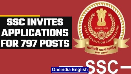 SSC invites applications for 797 vaccines in various government departments | Oneindia News