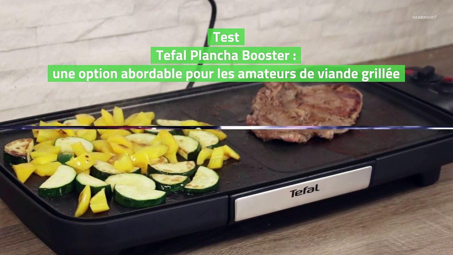 Test Tefal Plancha Booster : une option abordable pour les amateurs de  viande grillée - Vidéo Dailymotion
