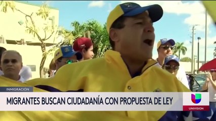 Migrantes buscan ciudadanía con propuesta de ley