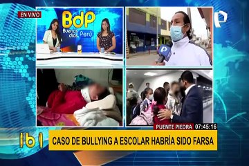 Denuncian como "toda una farsa" caso de bullying a escolar extranjero en Puente Piedra