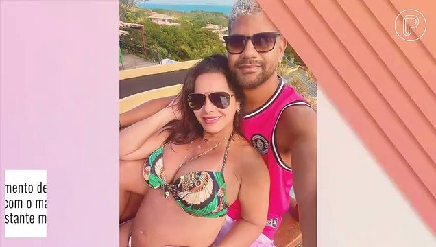 Viviane Araújo revela sangramento na gravidez e expõe impacto na vida sexual do casal: 'Bastante medo'