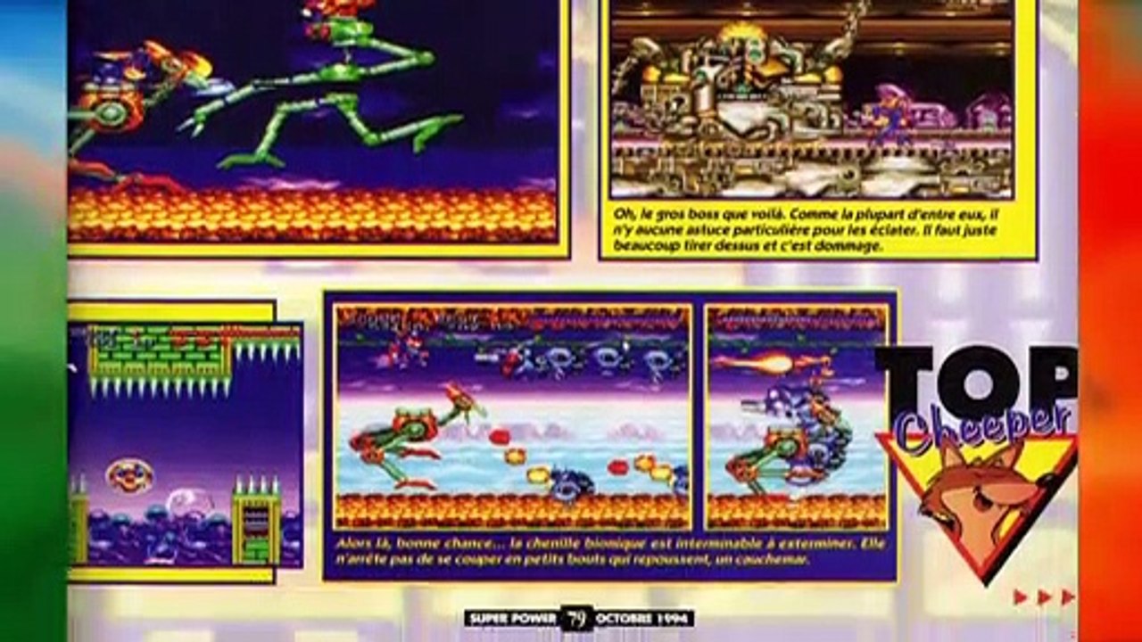 SPARKSTER  Super Nintendo  Quand la SNES va aussi VITE que la Megadrive