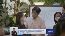 Bongbong Marcos at iba pang personalidad, dumalaw sa burol ni Susan Roces | Saksi
