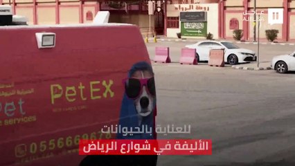 عيادة متنقلة للعناية بالحيوانات الأليفة بالرياض