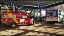 Mulher é agredida em confusão dentro de ônibus do transporte coletivo de Cascavel