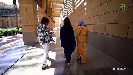 تجربة_فريدة كريستينا - ممرضة من الأكوادور زيارتي للمتحف الوطني أبهرتني والتعامل الرائع سمة كل السعوديين. قناة_السعودية