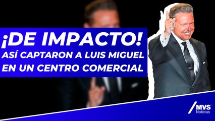 Captan a Luis Miguel en centro comercial de Miami... ‘¡Rejuvenecido!’