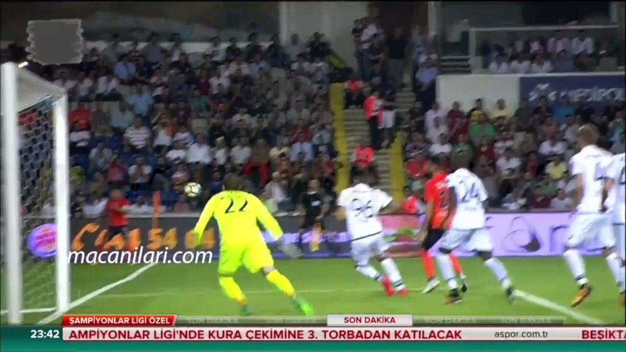 İstanbul Başakşehir 2-0 Club Brugge [HD] 02.08.2017 - 2017-2018 UEFA Champions League 3rd Qualifying Round 2nd Leg