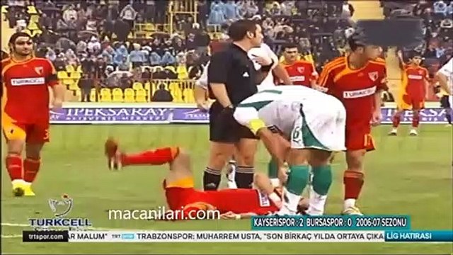 Kayserispor 2-0 Bursaspor [HD] 29.10.2006 - 2006-2007 Turkish Super League Matchday 11